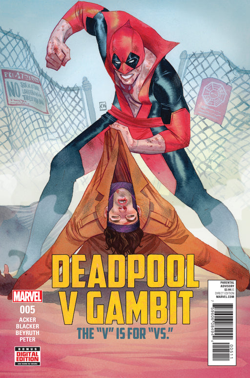 Comic Books Marvel Comics - Deadpool V Gambit (2016) 005 (Cond. FN) - 0357 - Cardboard Memories Inc.