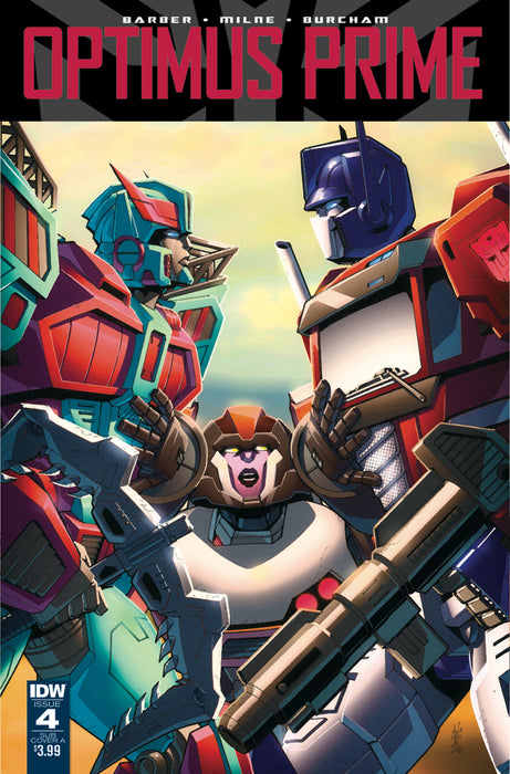 Comic Books IDW Comics - Optimus Prime 04 - Sub Cover A (Cond. FN) 0242 - Cardboard Memories Inc.