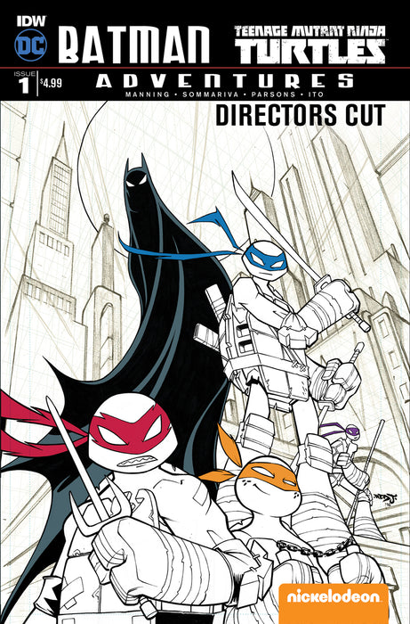 Comic Books, Hardcovers & Trade Paperbacks IDW - Batman TMNT Adventures 001 - Director's Cut (Cond. FN) - 1062 - Cardboard Memories Inc.