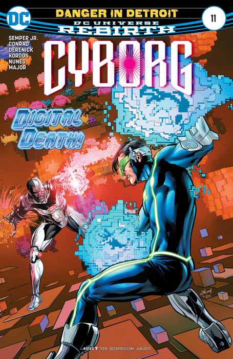 Comic Books DC Comics - Cyborg (2016) 011 (Cond. FN) - 1524 - Cardboard Memories Inc.