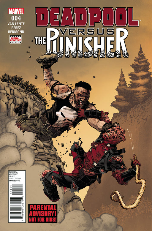 Comic Books Marvel Comics - Deadpool versus The Punisher (2017) 004 (Cond. FN) - 0360 | Cardboard Memories Inc. 75960608670200411