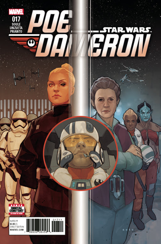 Comic Books Marvel Comics - Poe Dameron (2016) 017 (Cond. FN) - 0866 - Cardboard Memories Inc.