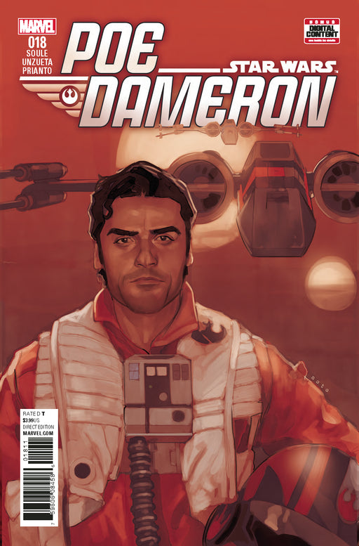 Comic Books Marvel Comics - Poe Dameron (2016) 018 (Cond. FN) - 0867 - Cardboard Memories Inc.