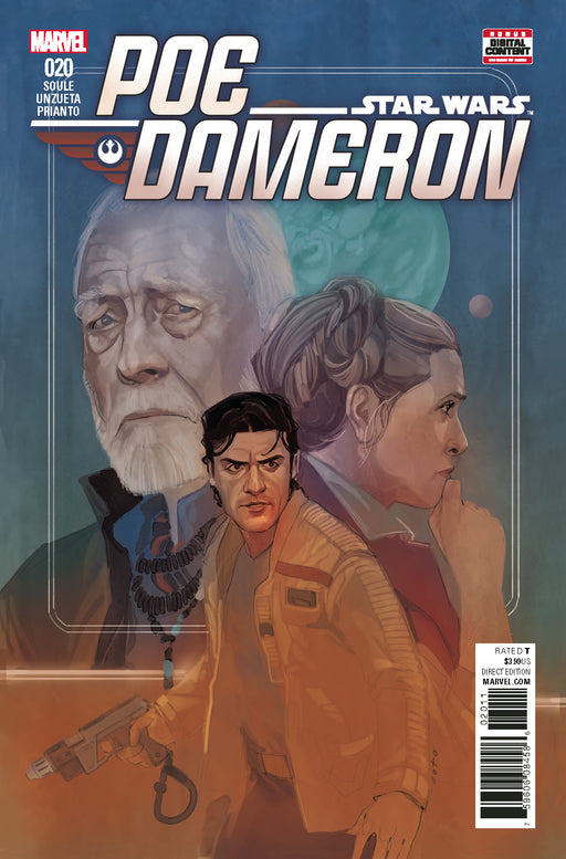 Comic Books Marvel Comics - Poe Dameron (2016) 020 (Cond. FN) - 0871 - Cardboard Memories Inc.