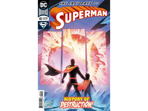 Comic Books DC Comics - Superman 040 (Cond. VF-) 18197 - Cardboard Memories Inc.