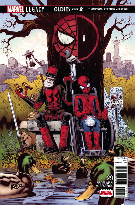 Comic Books Marvel Comics - Spider-Man vs Deadpool 029 (Cond. VF-) - 1127 - Cardboard Memories Inc.