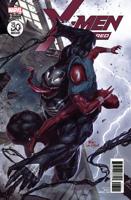 Comic Books Marvel Comics - X-Men Red (2018) 003 Inhyuk Lee Venom 30th Variant Edition (Cond. FN+) - 22531 - Cardboard Memories Inc.