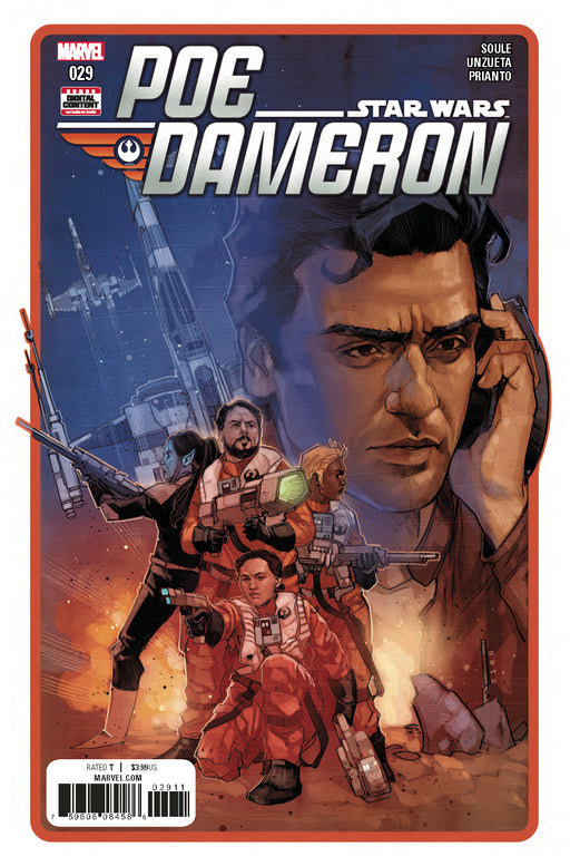 Comic Books Marvel Comics - Poe Dameron (2016) 029 (Cond. FN) - 0882 - Cardboard Memories Inc.