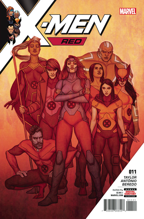 Comic Books Marvel Comics - X-Men Red (2018) 011 (Cond. FN+) - 22515 - Cardboard Memories Inc.