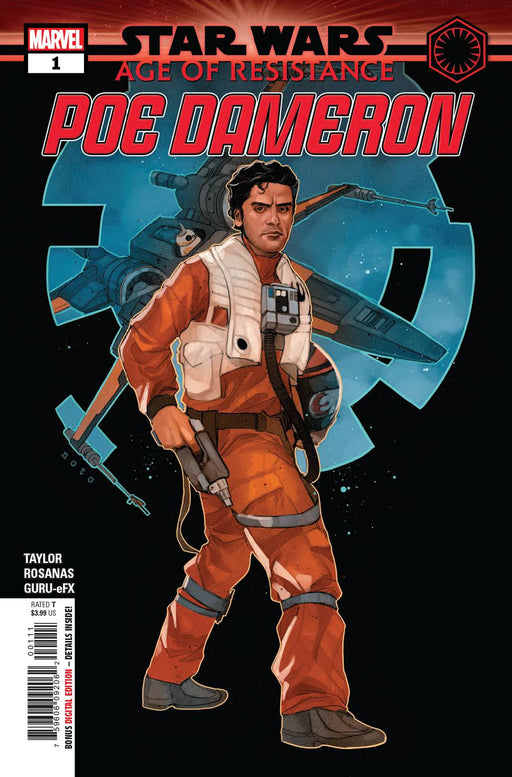 Comic Books, Hardcovers & Trade Paperbacks Marvel Comics - Star Wars Age of Resistance Poe Dameron (2019) 001 (Cond. FN) - 0885 - Cardboard Memories Inc.