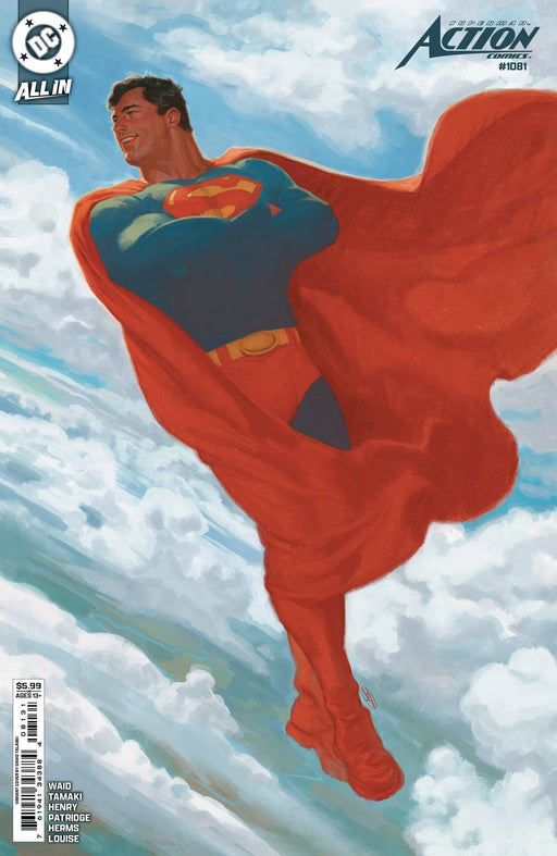 Comic Books DC Comics - Action Comics (2016 3rd Series) 1081 - Talaski Card Stock Variant Edition (Cond. VF-) - 22569 - Cardboard Memories Inc.