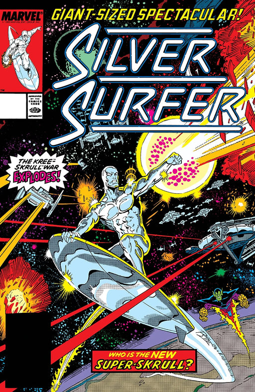 Comic Books Marvel Comics - Silver Surfer (1987 2nd Series) 027 (Cond. VG-) 21806 - Cardboard Memories Inc.