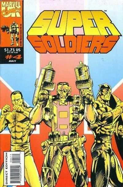 Comic Books Marvel Comics - Super Soldiers (1993) 004 (Cond. FN+) 22058 - Cardboard Memories Inc.