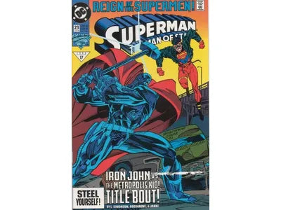 Comic Books DC Comics - Superman Man of Steel (1991) 023 (Cond. VF-) 18769 - Cardboard Memories Inc.