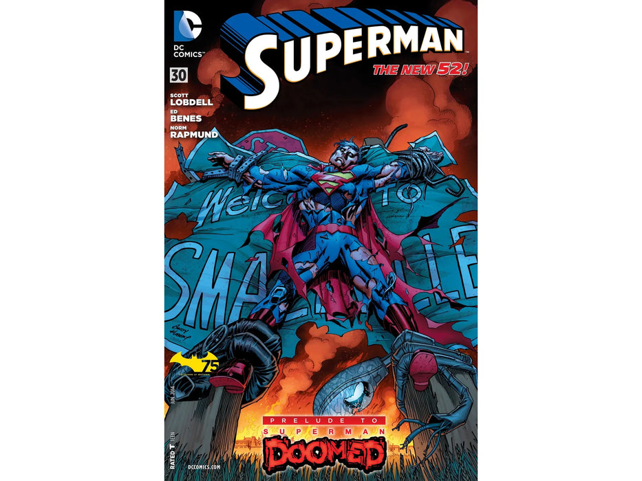 Comic Books DC Comics - Superman 030 Prelude To Doomed (Cond VF-) - 17941 - Cardboard Memories Inc.