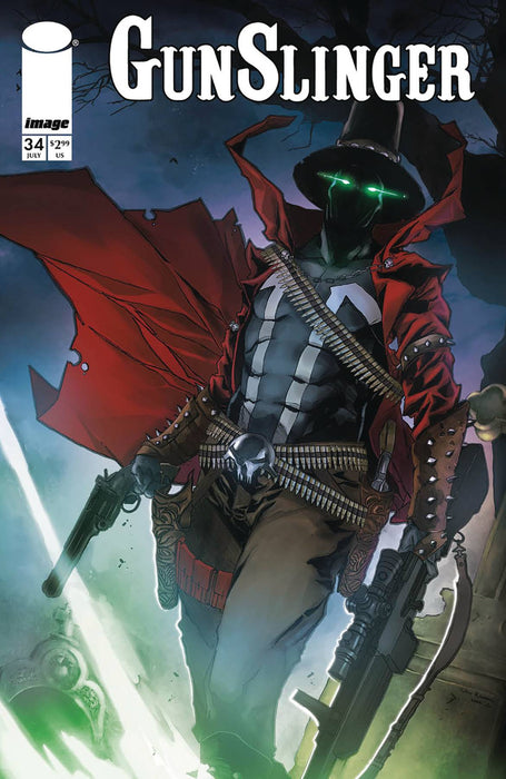 Comic Books Image Comics - Gunslinger Spawn 034 CVR A Variant Edition (Cond. VF-) - 22459 - Cardboard Memories Inc.