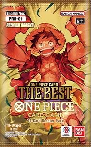 collectible card game Bandai - One Piece Card Game - The Best - Premium Booster Pack - Cardboard Memories Inc.