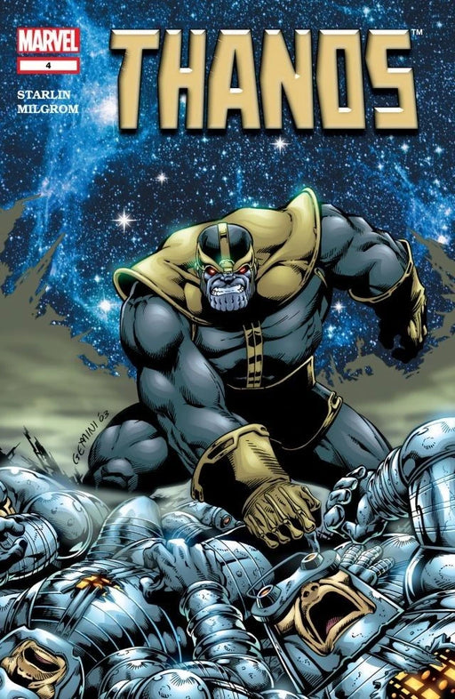 Comic Books Marvel Comics - Thanos (2003) 004 (Cond. FN) 21859 | Cardboard Memories Inc. 75960605488600411