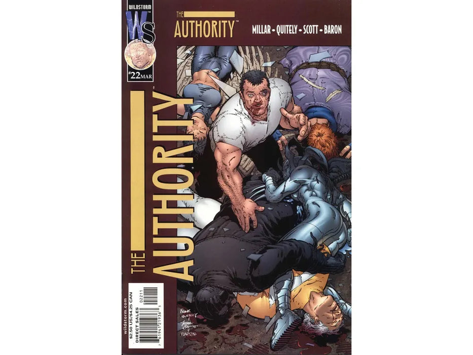 Comic Books Wildstorm - The Authority (1999 1st Series) 022 (Cond. VF-) - 19183 - Cardboard Memories Inc.