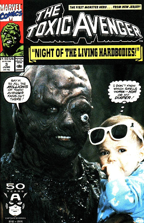 Comic Books Marvel Comics - Toxic Avenger (1991) 003 (Cond. FN) 21842 - Cardboard Memories Inc.