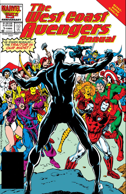 Comic Books Marvel Comics - West Coast Avengers (1986 Series) Annual 001 (Cond. VG/FN) 21878 - Cardboard Memories Inc.