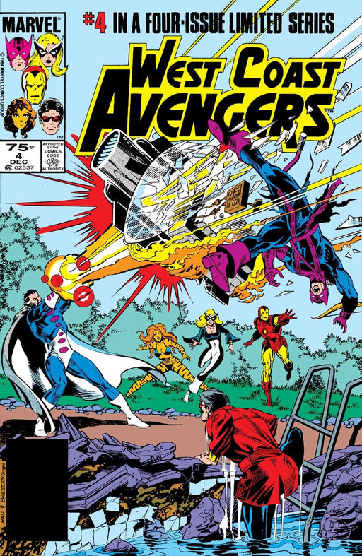 Comic Books Marvel Comics - West Coast Avengers (1984 Limited Series) 004 (Cond. G) 21880 - Cardboard Memories Inc.