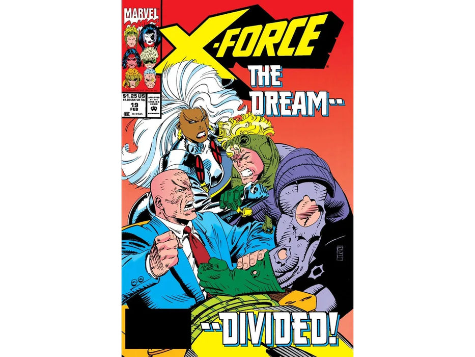 Comic Books Marvel Comics X-Force (1991 1st Series) 019 (Cond. VG+) 20552 - Cardboard Memories Inc.