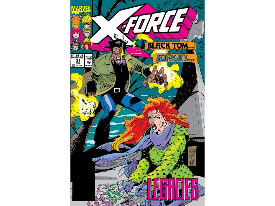 Comic Books Marvel Comics - X-Force (1991 1st Series) 031 (Cond. VG) 20537 - Cardboard Memories Inc.