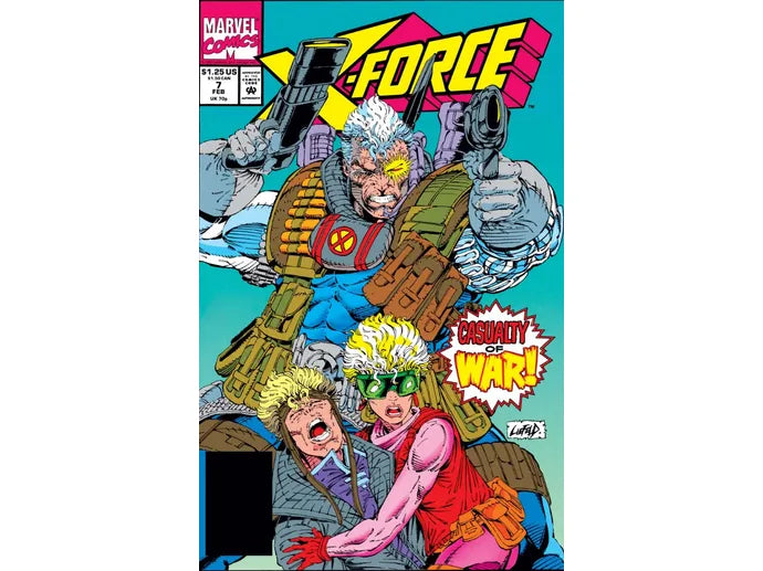 Comic Books Marvel Comics X-Force (1991 1st Series) 007 (Cond. FN-) - 20545 - Cardboard Memories Inc.