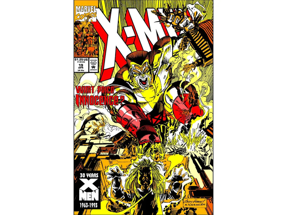 Comic Books Marvel Comics - X-Men (1991 1st Series) 019 (Cond. FN- ) 20037 - Cardboard Memories Inc.