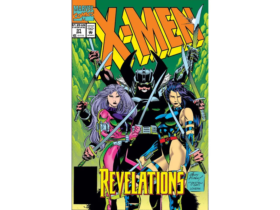 Comic Books Marvel Comics - X-Men (1991 1st Series) 031 (Cond. VG) 20049 - Cardboard Memories Inc.