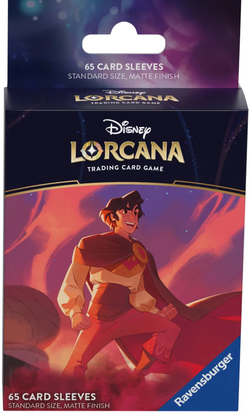 Supplies Disney - Lorcana - Shimmering Skies  - Sleeves - Aladdin - Cardboard Memories Inc.