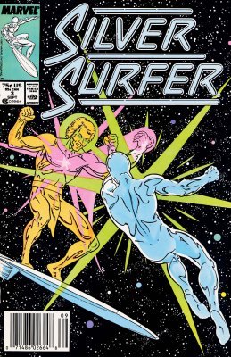 Comic Books Marvel Comics - Silver Surfer (1987 2nd Series) 003 (Cond. VG+) 21821 - Cardboard Memories Inc.