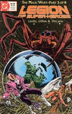 Comic Books DC Comics - Legion Of Super-Heroes (3rd Series 1984) 062 (Cond. FN+) 22188 - Cardboard Memories Inc.