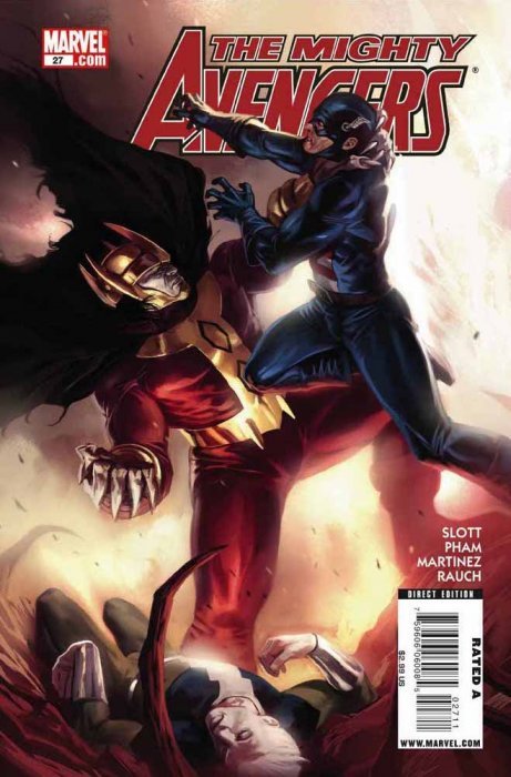 Comic Books Marvel Comics - Mighty Avengers 027 (Cond. FN) 21947 - Cardboard Memories Inc.