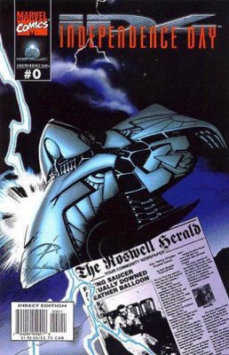 Comic Books Marvel Comics - Independence Day 000 (Cond. VF-) 21623 - Cardboard Memories Inc.