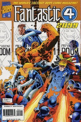Comic Books Marvel Comics - Fantastic Four 2099 002 (Cond. VF-) 21650 - Cardboard Memories Inc.
