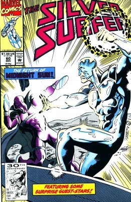 Comic Books Marvel Comics - Silver Surfer (2nd Series) 060 (Cond. VG) 21780 - Cardboard Memories Inc.