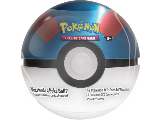 Pokemon - 2023 - Fall Pokeball Collector Tin Great Pokeball — Cardboard ...