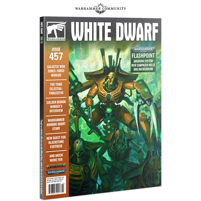 Magazine Games Workshop - White Dwarf - Issue 457 - WD0042 - Cardboard Memories Inc.