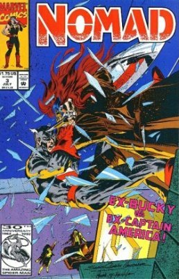 Comic Books Marvel Comics - Nomad (1992 2nd Series) 003 (Cond. FN-) 21729 - Cardboard Memories Inc.