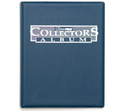 Supplies Ultra Pro - Collectors 9 Pocket Portfolio Binder - Blue - Cardboard Memories Inc.