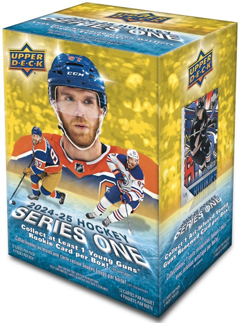 Sports Cards Upper Deck - 2024-25 - Hockey - Series 1 - Blaster Box - Pre-Order November 6th 2024 - Cardboard Memories Inc.