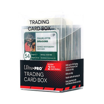 Supplies Ultra Pro - Trading Card Box - Cardboard Memories Inc.