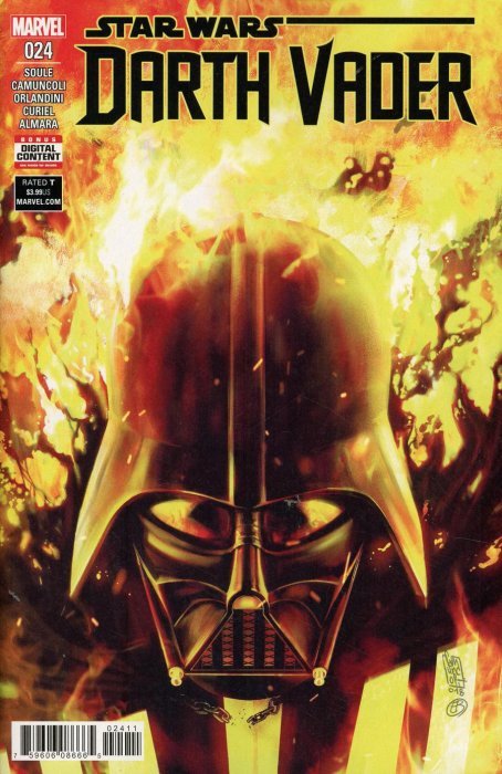 Comic Books Marvel Comics - Star Wars Darth Vader 024 (Cond. VF-) 1022 - Cardboard Memories Inc.