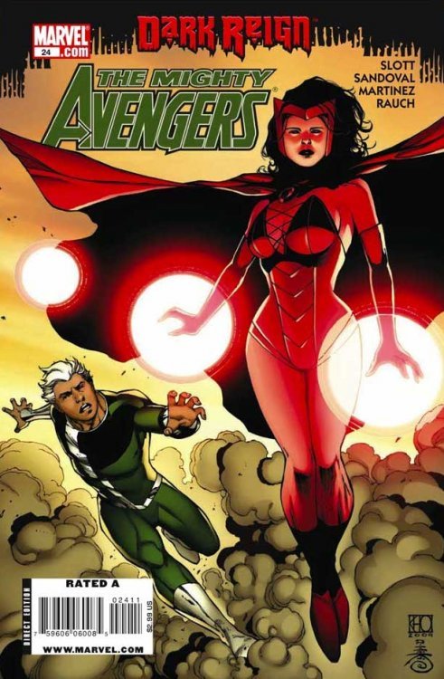 Comic Books Marvel Comics - Mighty Avengers 024 (Cond. FN) 21950 - Cardboard Memories Inc.