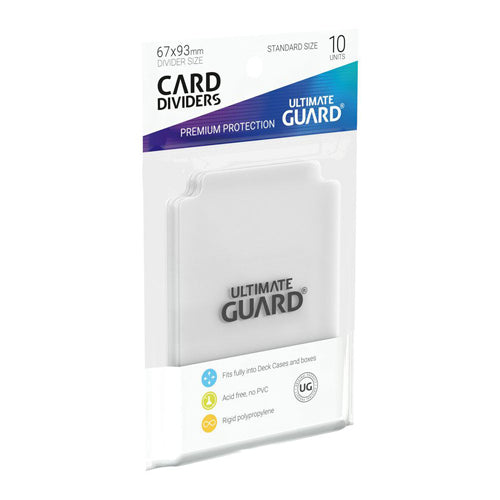 Supplies Ultimate Guard - Card Dividers - Transparent - Cardboard Memories Inc.