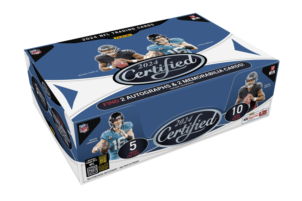 Sports Cards Panini - 2024 - Football - Certified - Hobby Box - Cardboard Memories Inc.