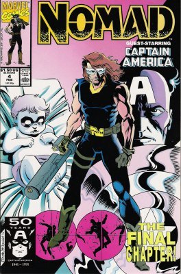 Comic Books Marvel Comics - Nomad (1990 1st Series) 004 (Cond. FN-) 21727 - Cardboard Memories Inc.