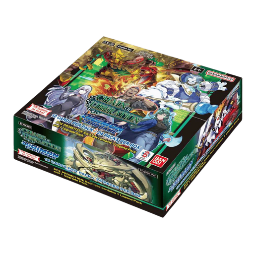 collectible card game Bandai - Digimon - Chain of Liberation - Booster Box - Cardboard Memories Inc.